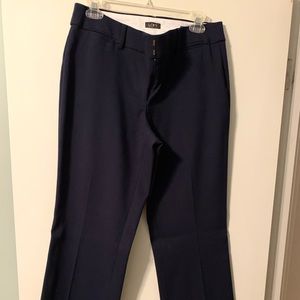 Navy Blue Loft Dress Pants